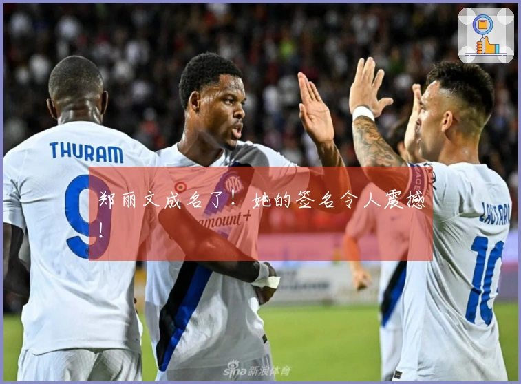 郑丽文成名了！她的签名令人震撼！